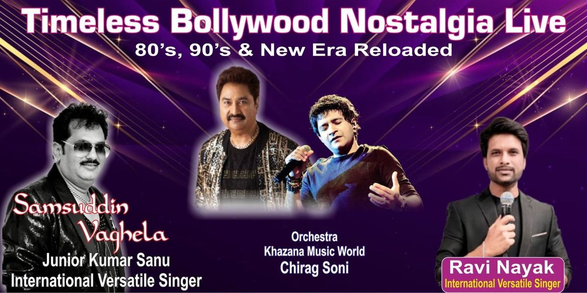 Bollywood Nostalgia Live - 80's 90's