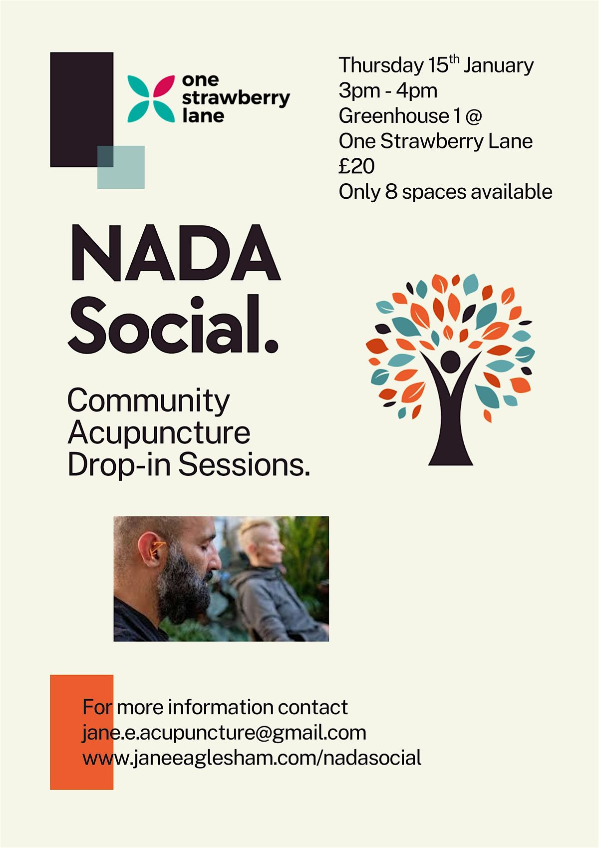 NADA Social - Community Acupuncture Drop-In