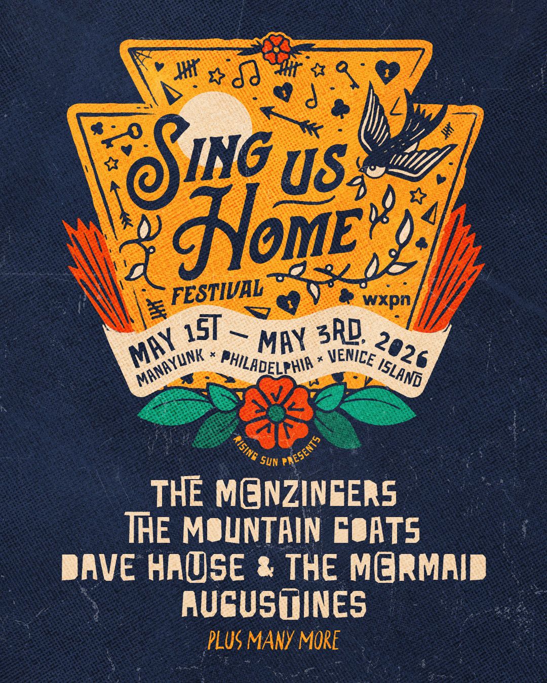 Sing Us Home Festival: The Menzingers  The Mountain Goats  & The Hause and The Mermaid - 3 Day Pass