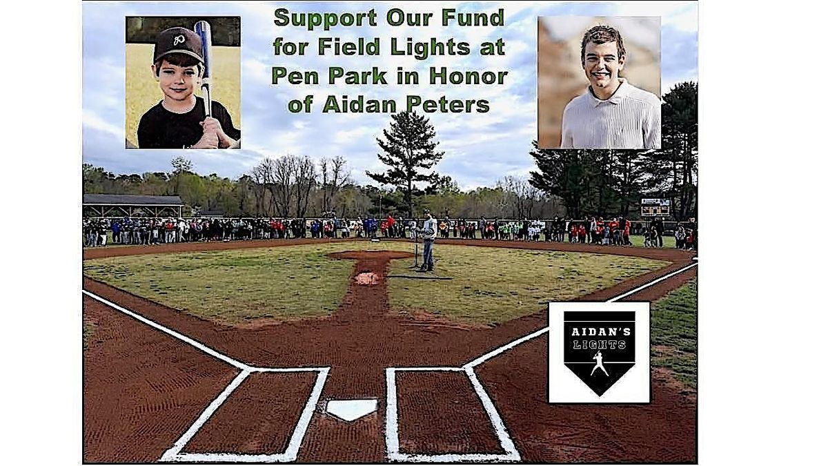 Aidan's Lights Dinner Event to Raise Funding for Field Lighting at Pen Park
