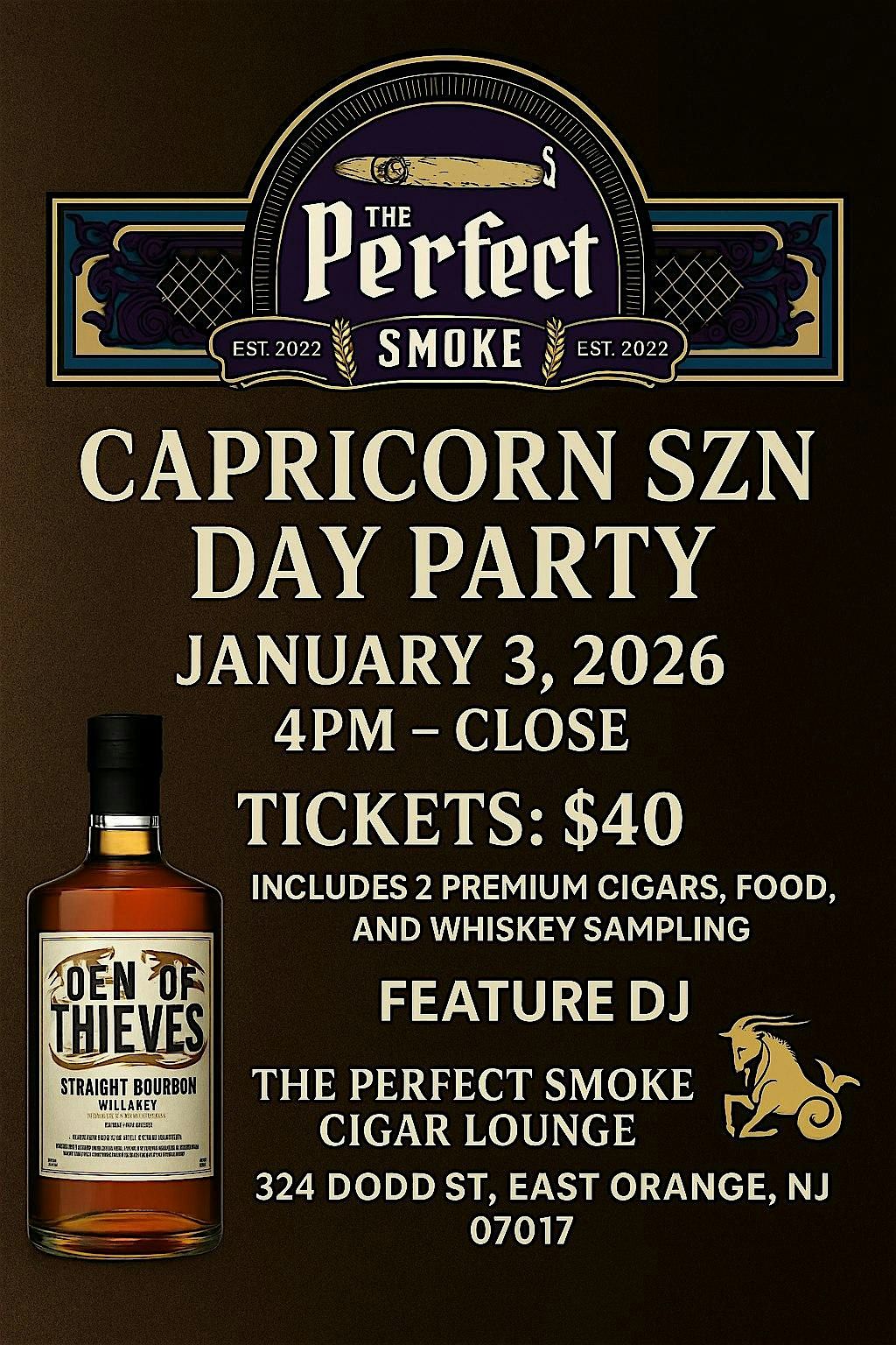 Capricorn SZN Day Party by GTO