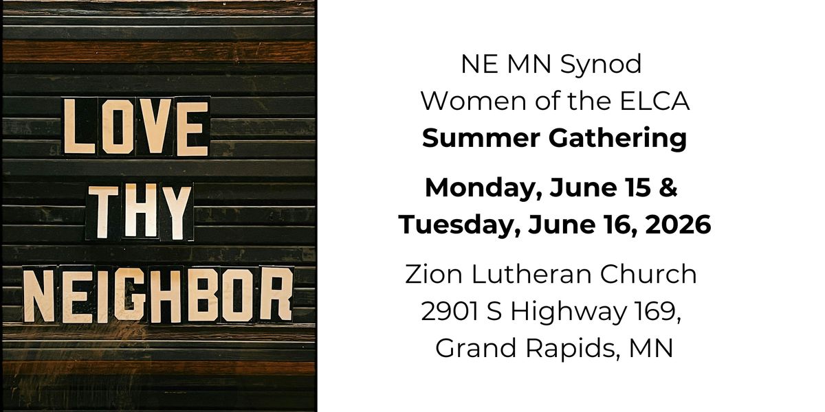 Summer Women of the ELCA Convention