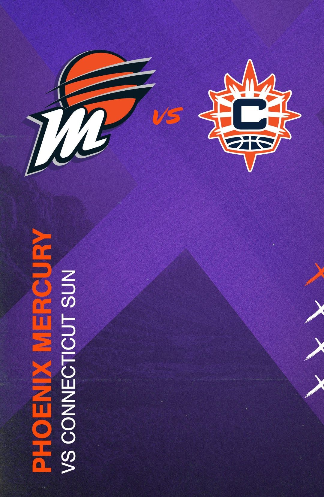Phoenix Mercury at Connecticut Sun at Mohegan Sun Arena-CT