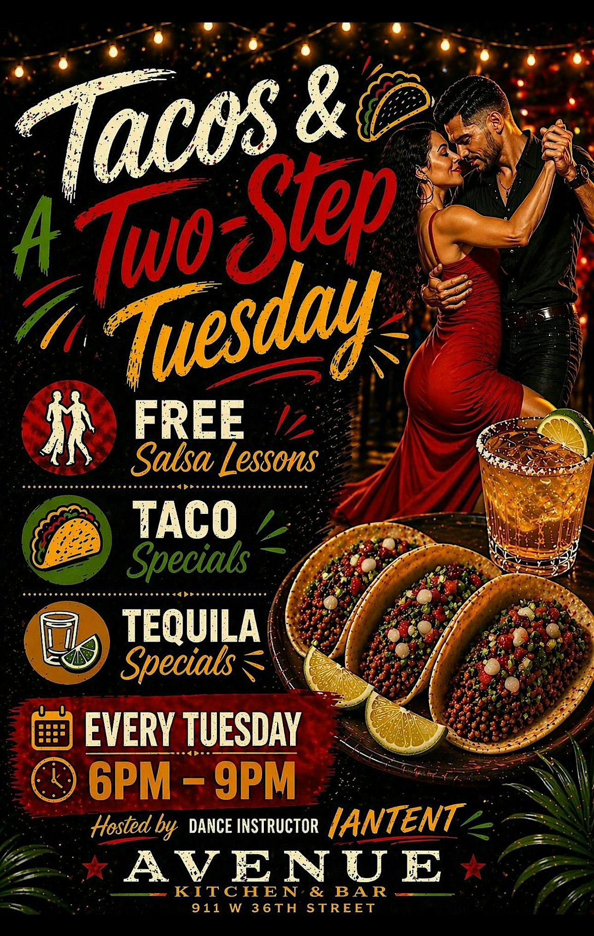 Tacos & Two-Step Tuesdays!