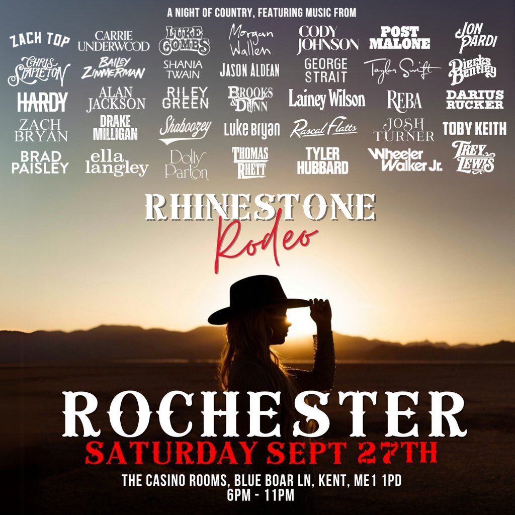 Rhinestone Rodeo: Rochester, Kent - September 27th
