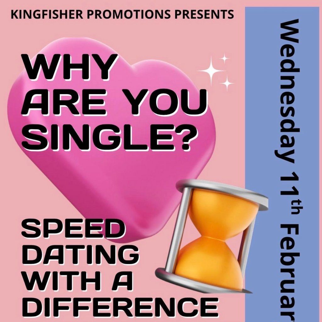 Why are you Single (25-40) Speed dating with a twist.