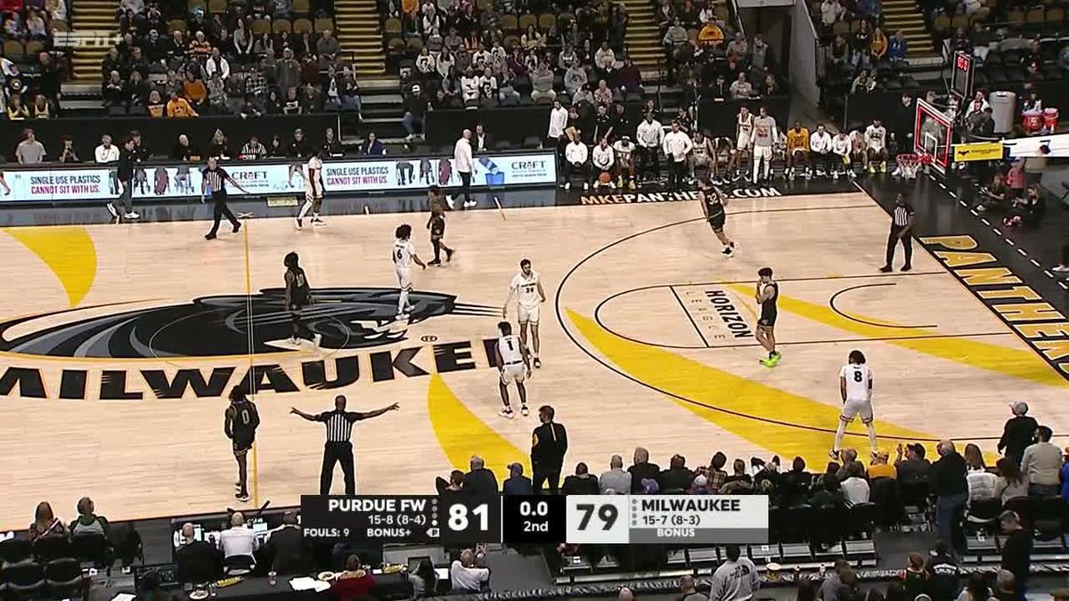 Milwaukee Panthers at Purdue Fort Wayne Mastodons Mens Basketball