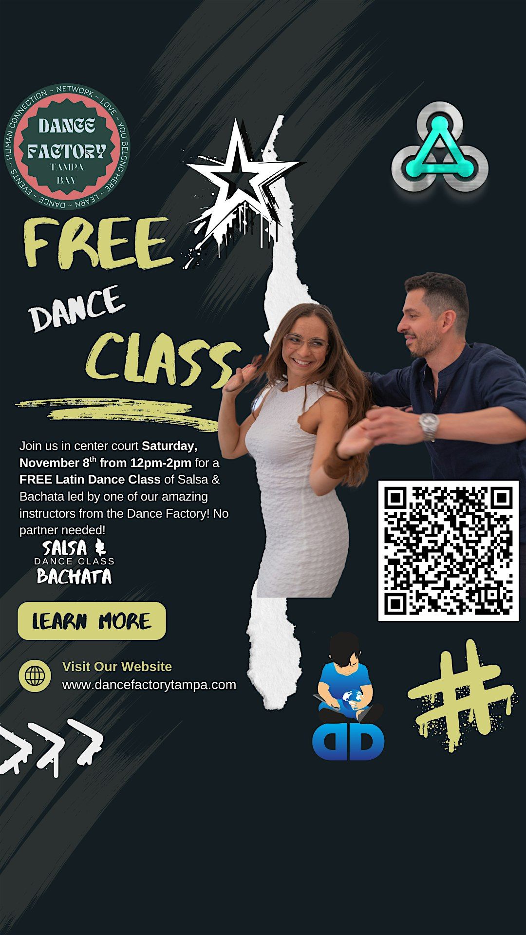 Free Latin Dance Class @Westshore Plaza Mall in Center Court!