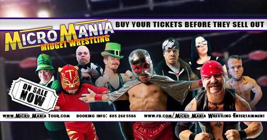 Micro Mania Midget Wrestling at the Catalyst Club