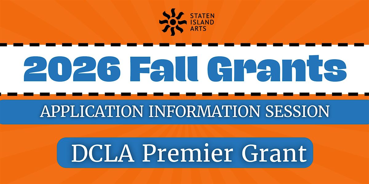 2026 Project Grants Application Information Session