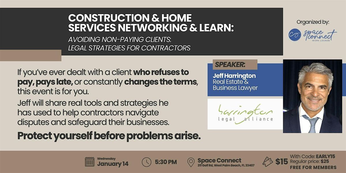 Networking for Construction & Home Services (January  Edition)