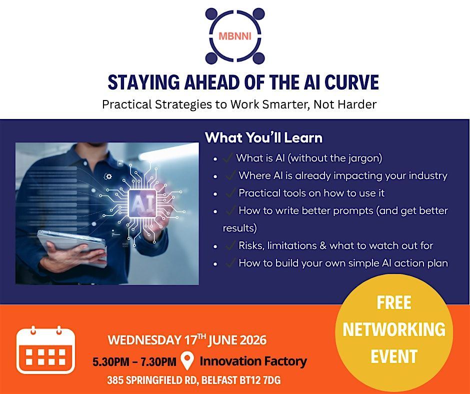 Staying ahead of the AI curve