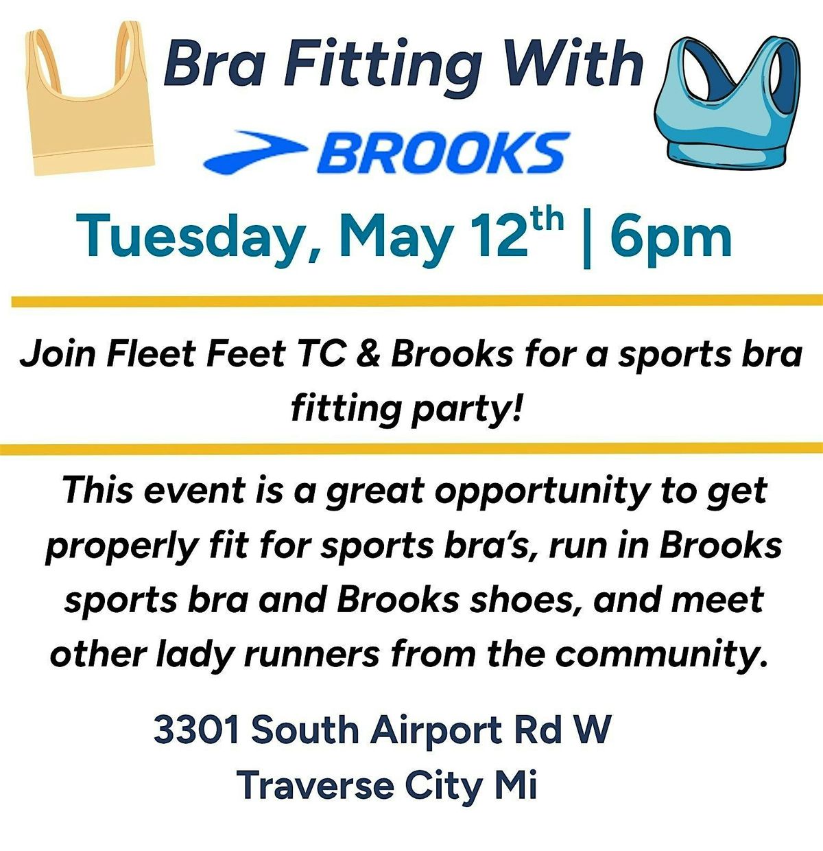 Bra Fitting Party With Brooks