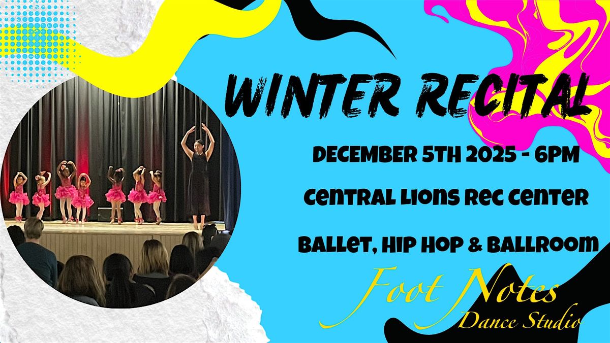 Foot Notes Winter Recital
