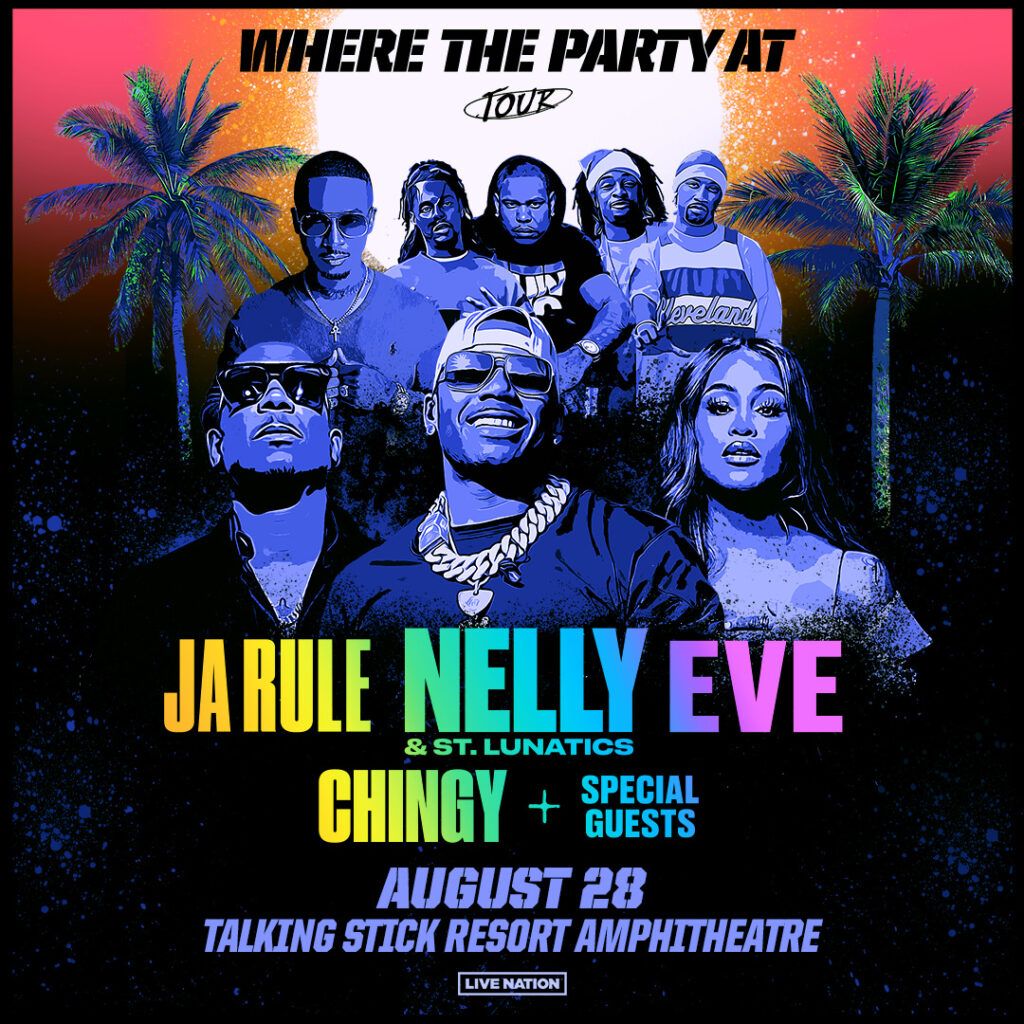 Nelly with Ja Rule and Eve at Nugget Event Center