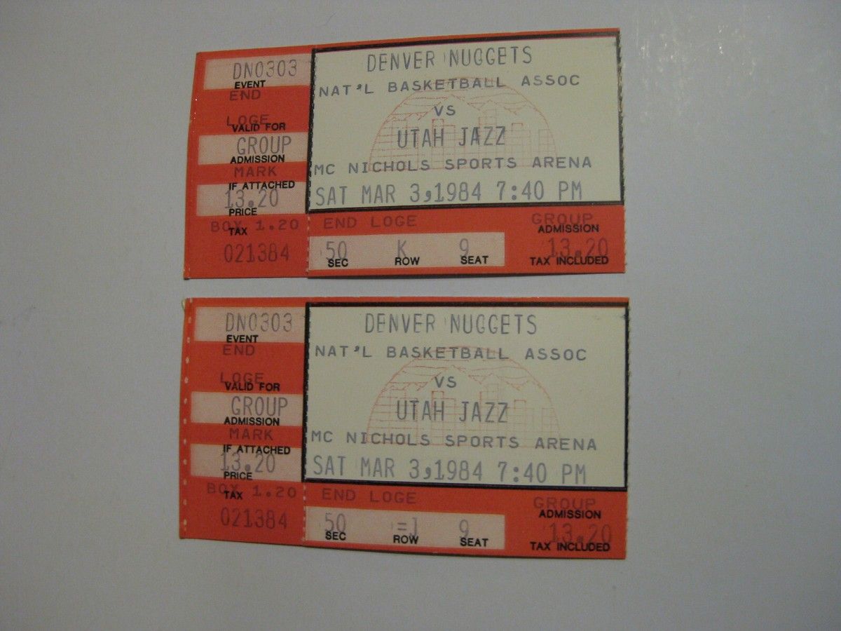 Utah Jazz at Denver Nuggets at Ball Arena