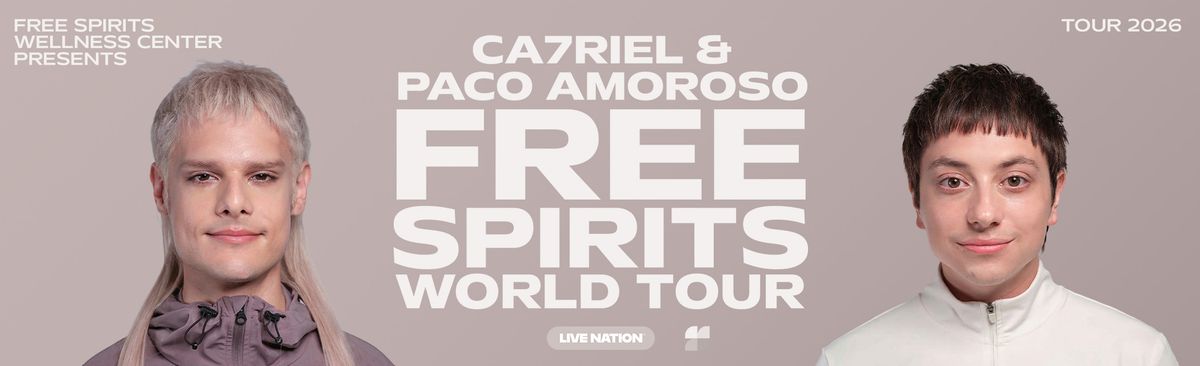 Ca7riel & Paco Amoroso Puebla Tickets