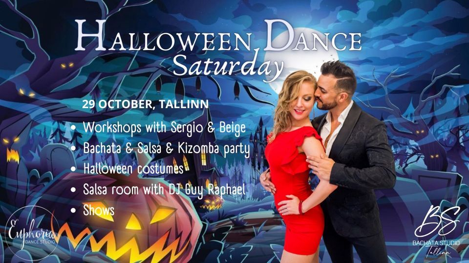 Halloween Dance Saturday, 29 Oct, Tallinn | Bachata Studio Tallinn |  October 29 to October 30