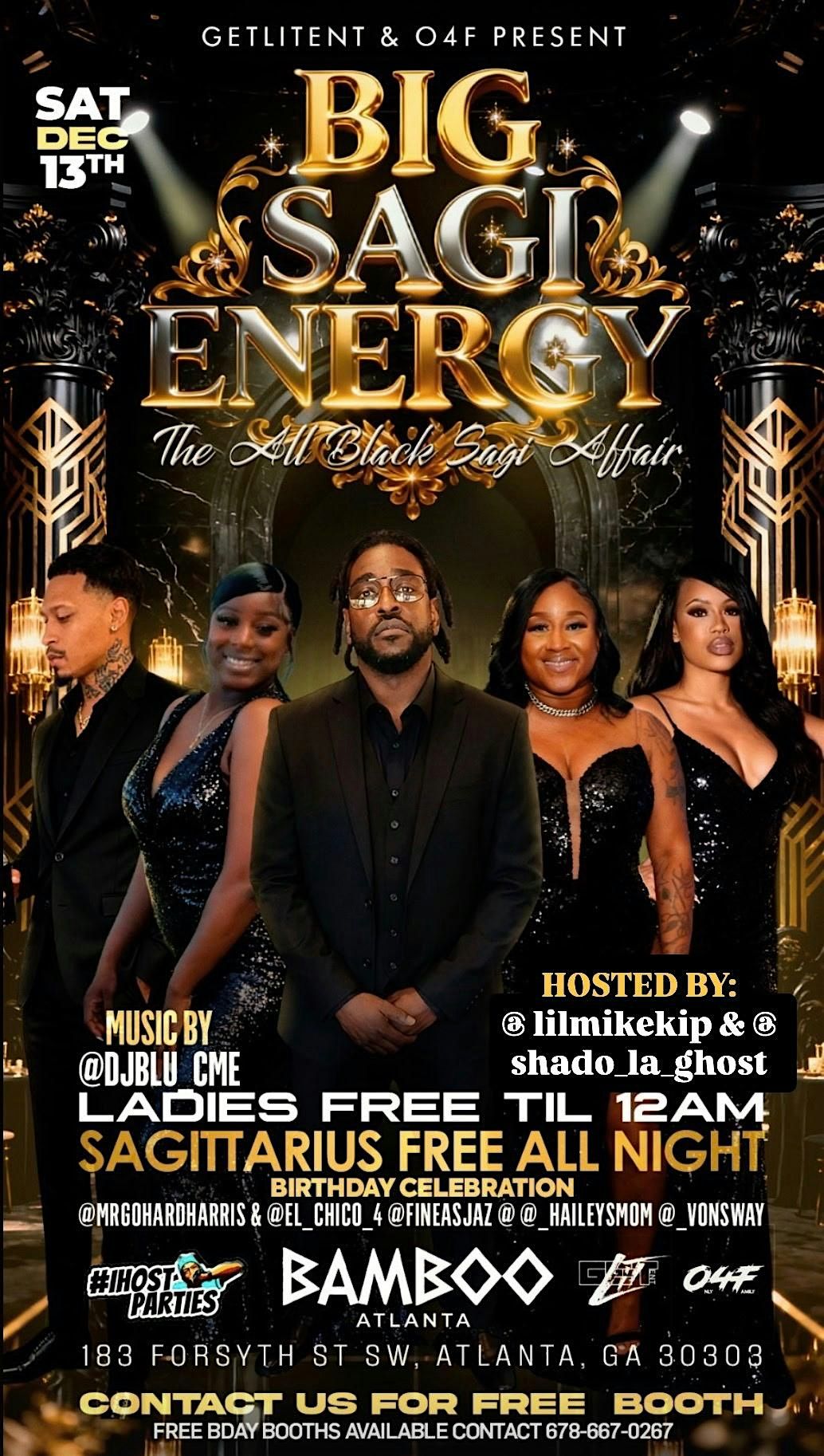 BIG SAGI ENERGY ( THE ALL BLACK SAGI AFFAIR)