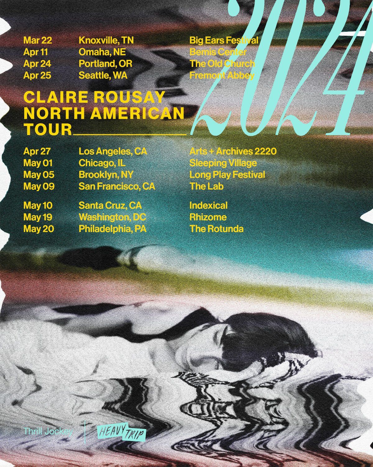 Claire Rousay at First Unitarian Church of Philadelphia