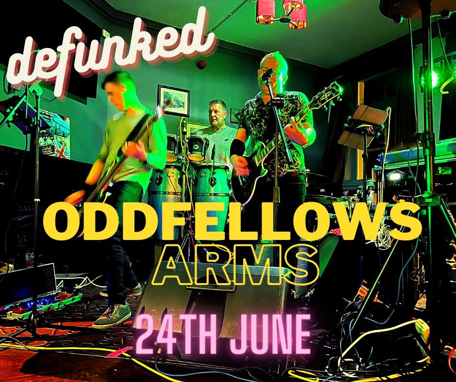 Defunked @ The Oddfellows Arms Swinton | Oddfellows arms, Manchester ...