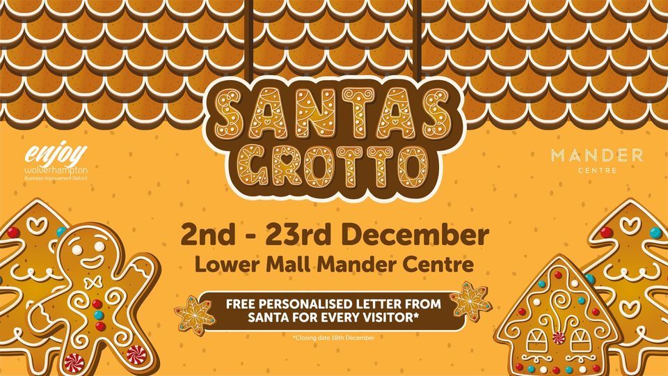 Visit Santa\u2019s Grotto at the Mander Centre this year!