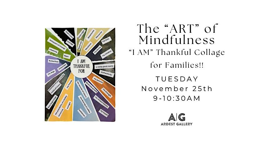 "I AM" Thankful Collage for Families