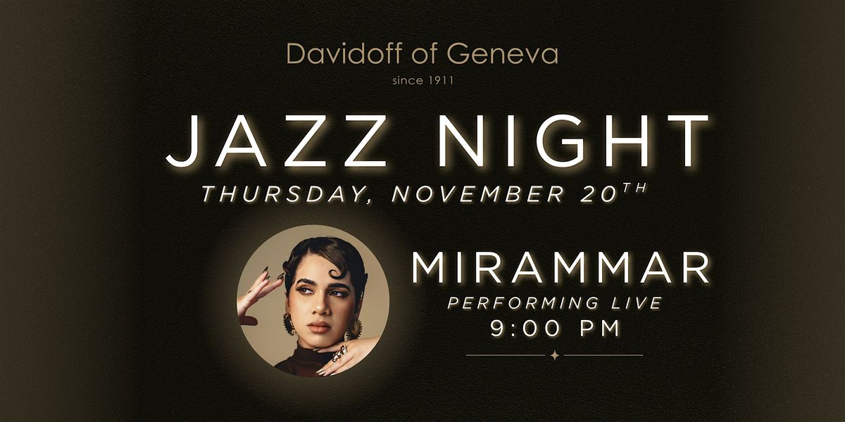 Live Jazz at Davidoff Hard Rock