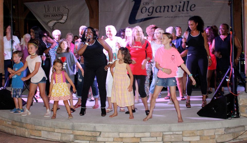 Groovin on the Green Liquid Pleasure Loganville Town Green June