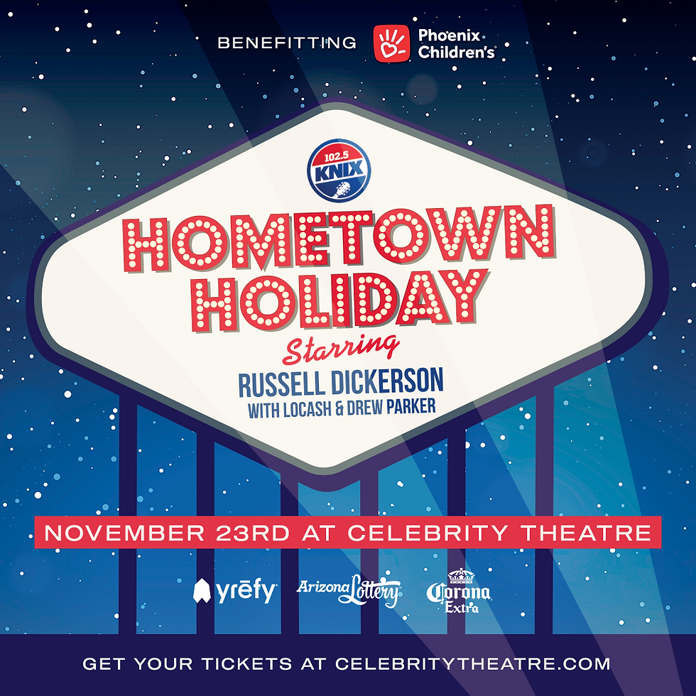 102.5 KNIX Hometown Holiday at Celebrity Theatre