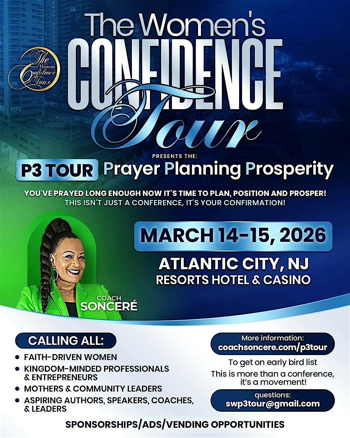 The Women's Confidence P3 Tour