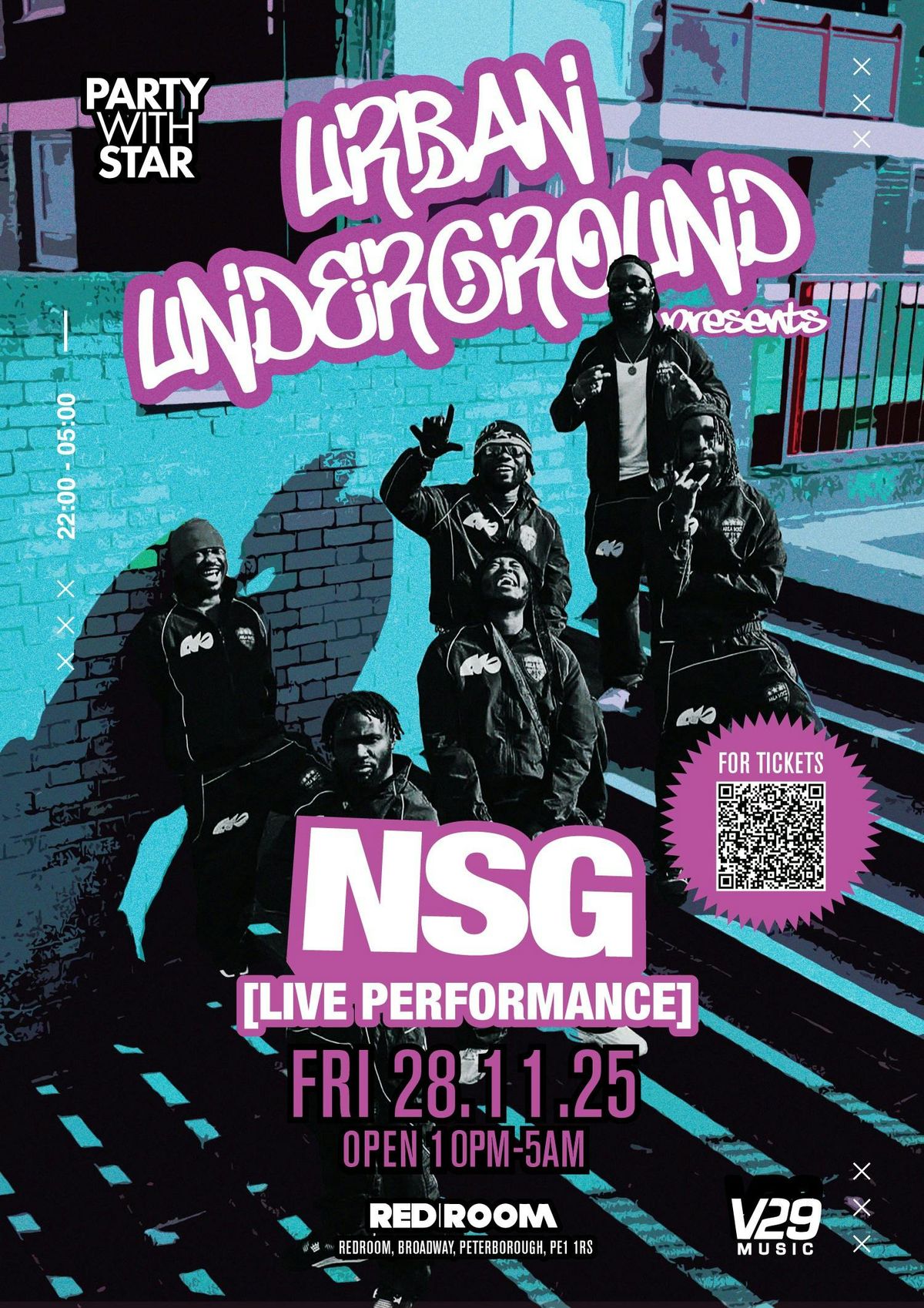 URBAN UNDERGROUND PRESENTS - NSG AND GUEST LIVE PERFORMANCE