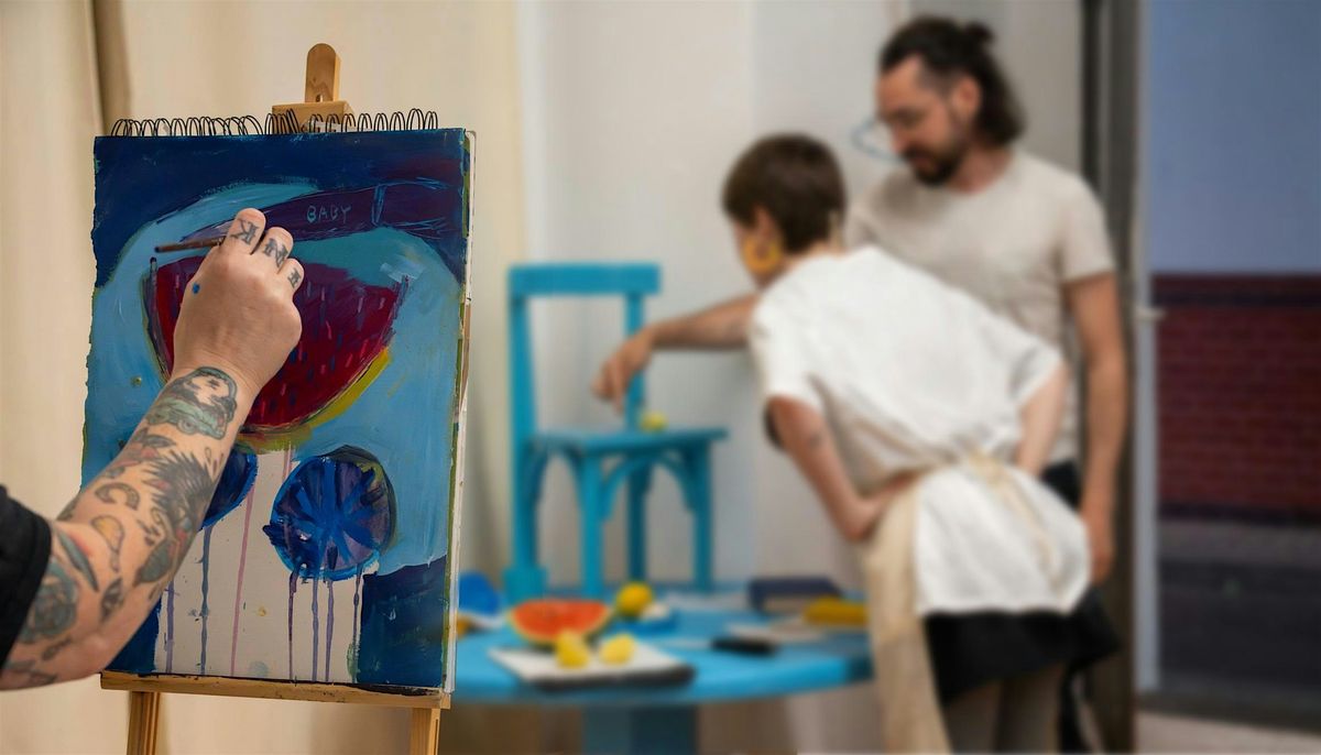 Stillleben neu denken \u2013 Kreativer Acryl-Workshop (DE\/ENG)