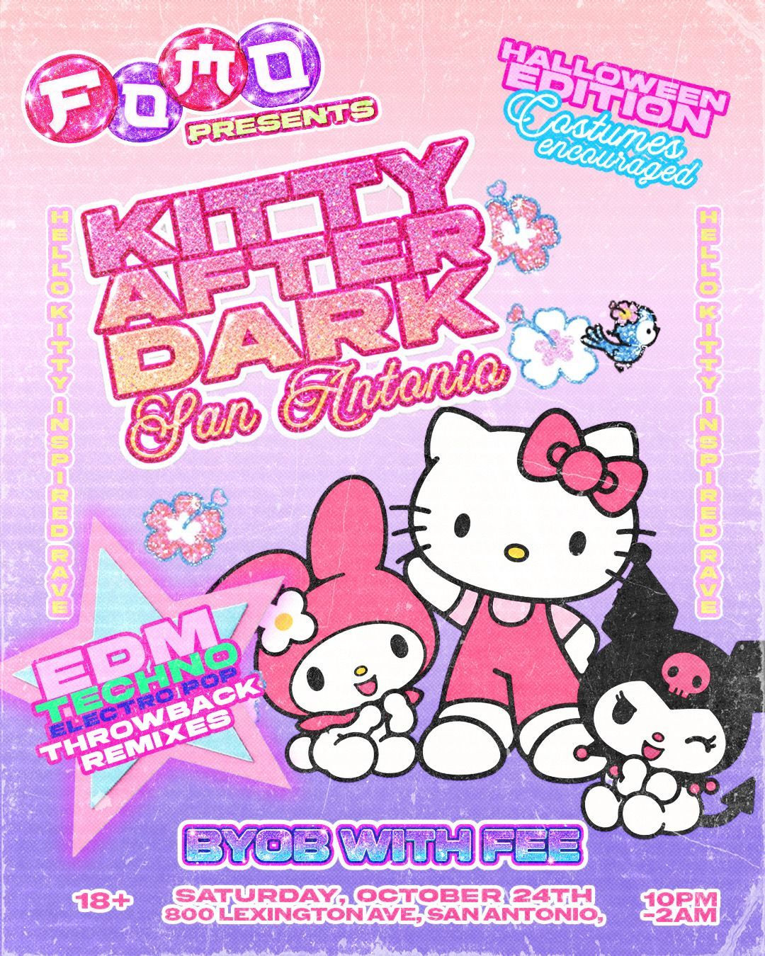 HELLO KITTY NIGHT - SAN ANTONIO HALLOWEEN EDITION at 800 Lexington Ave ...