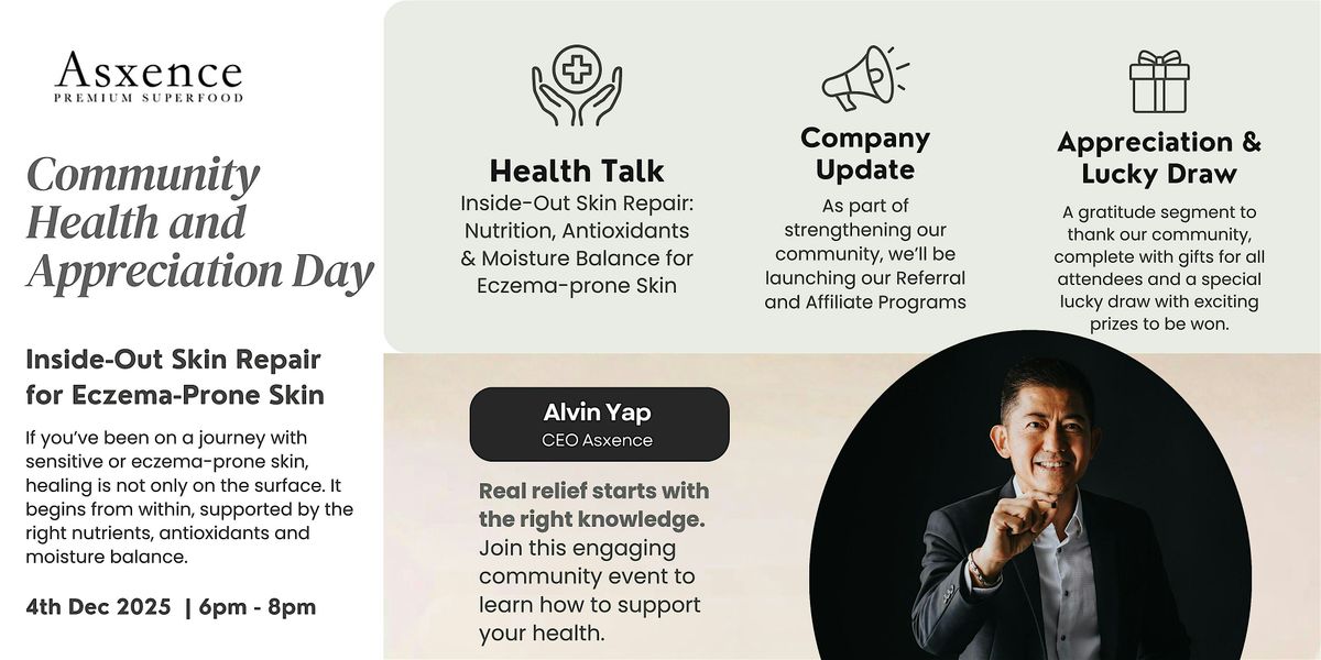 Asxence Community Health & Appreciation Day