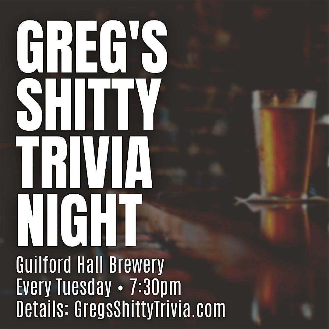 Greg's Shitty Trivia in Crown Hall