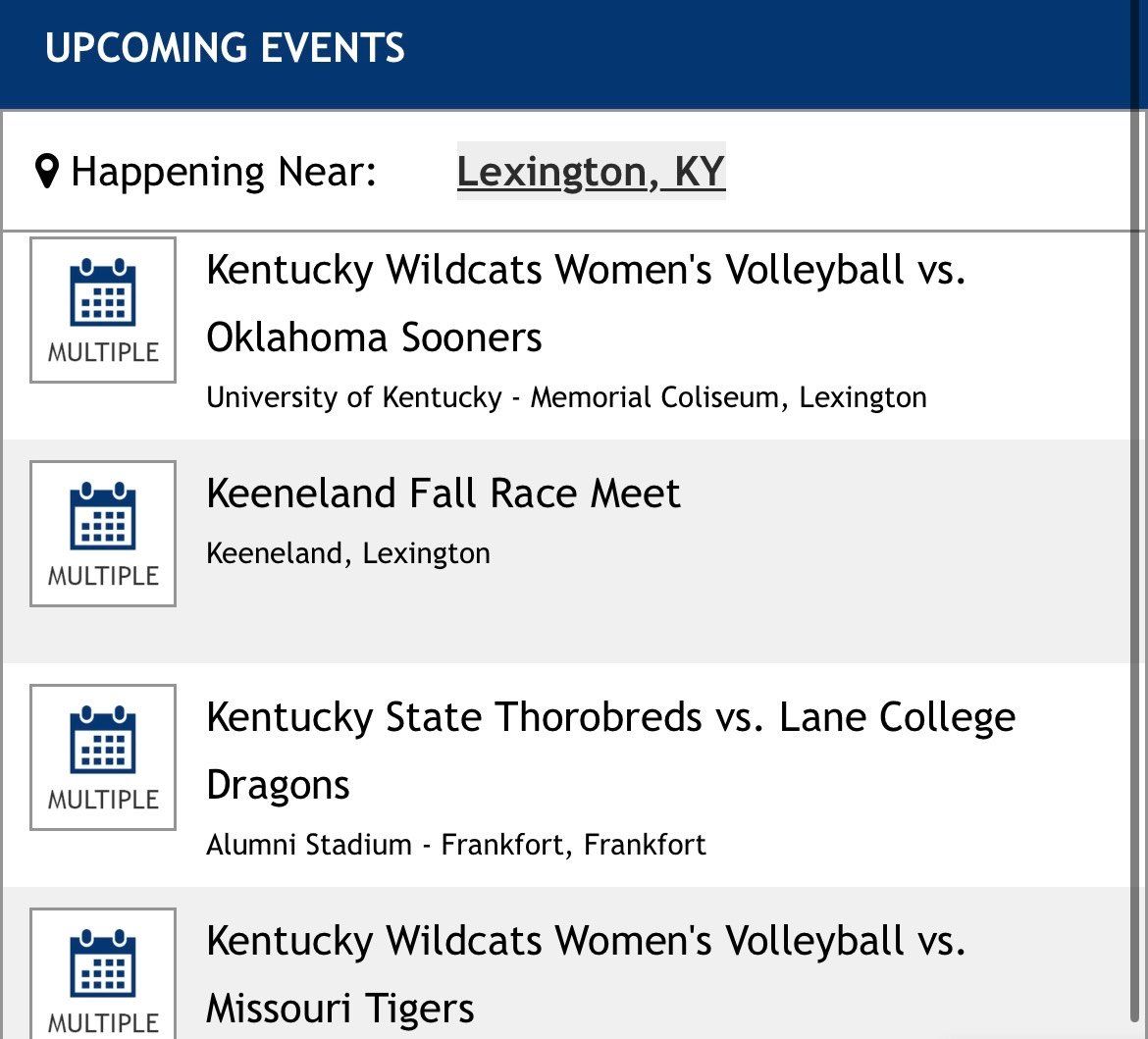 Kentucky Wildcats at Missouri Tigers Womens Volleyball at Hearnes Center