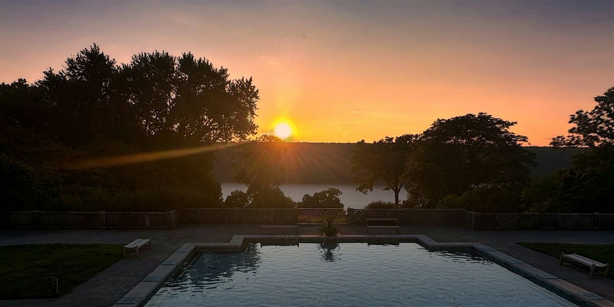 Sunset Yoga at Untermyer Gardens with Sylvia Samilton-Baker - June 10