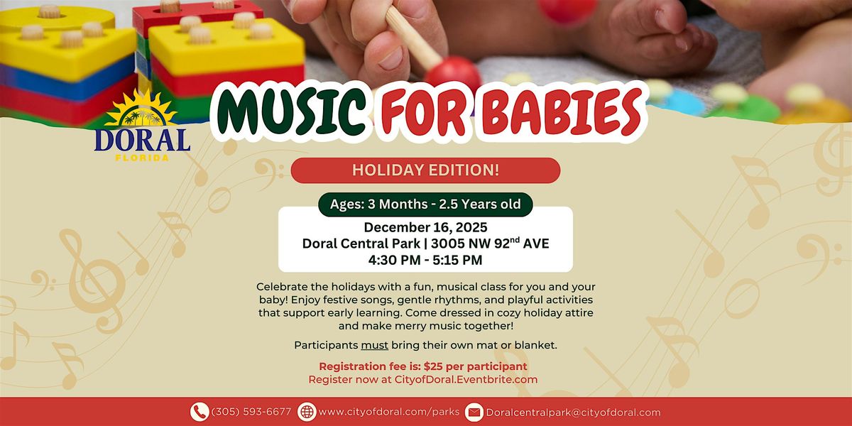 Music for Babies: Holiday Edition!