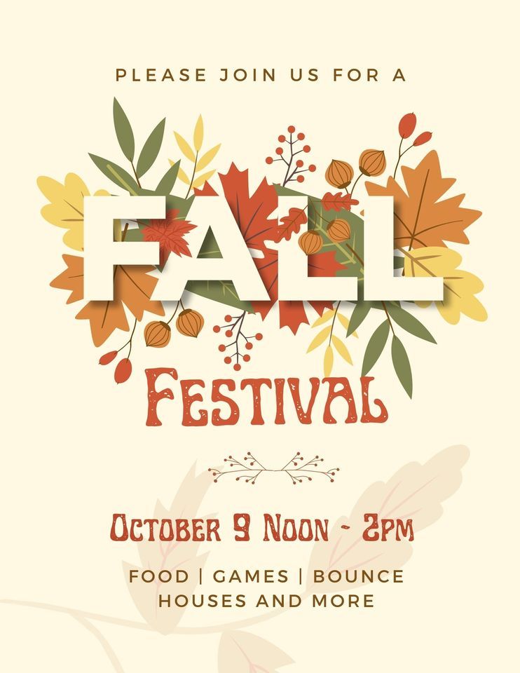 Fall Festival | Mount Pisgah Church, Greensboro, NC | October 9, 2022