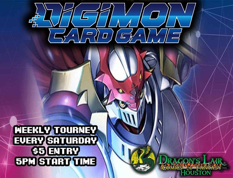Digimon TCG Saturday Tourney (Dragon's Lair Houston)