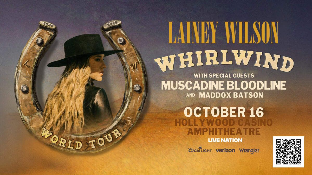 Lainey Wilson with Muscadine Bloodline and Maddox Batson