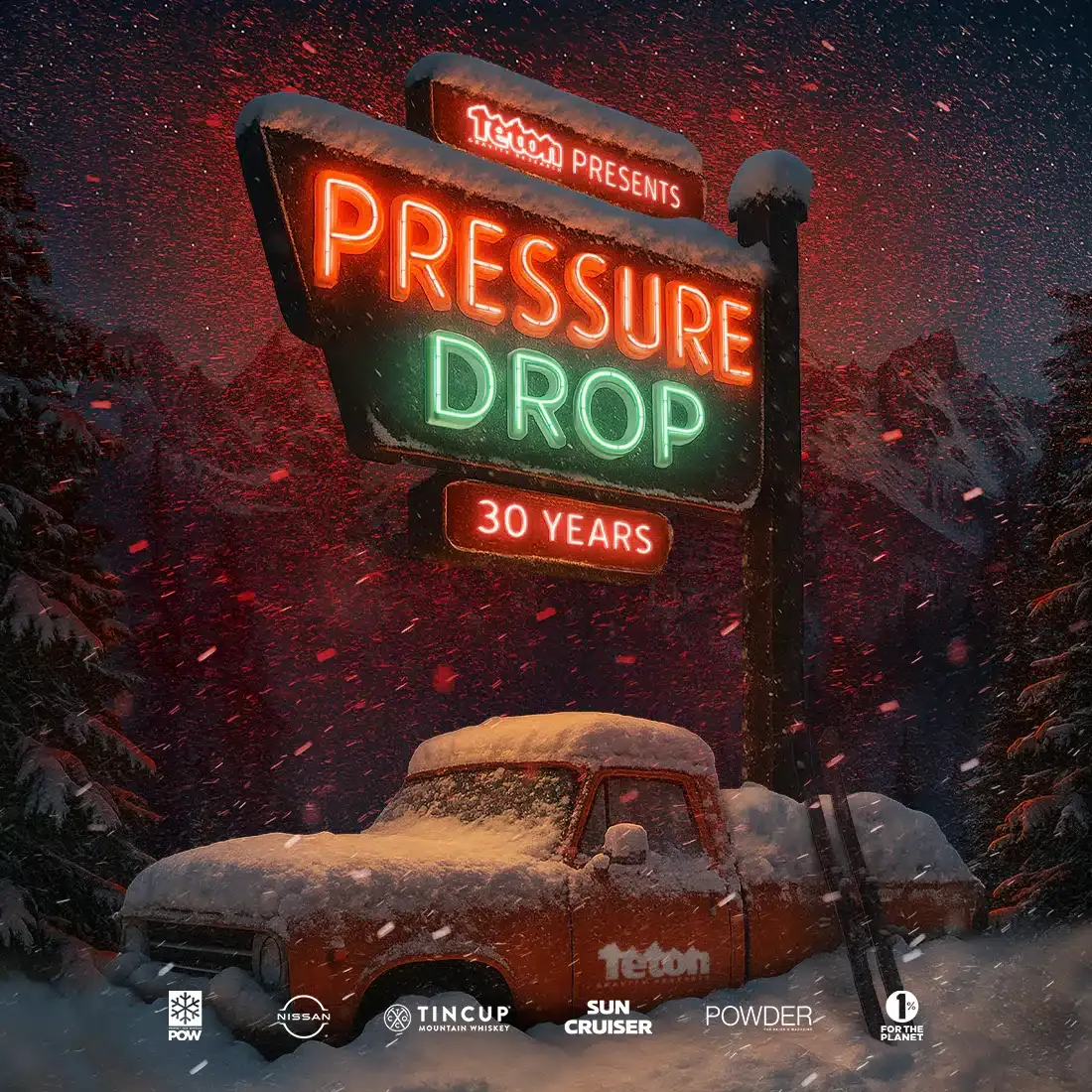 Teton Gravity Research: Pressure Drop