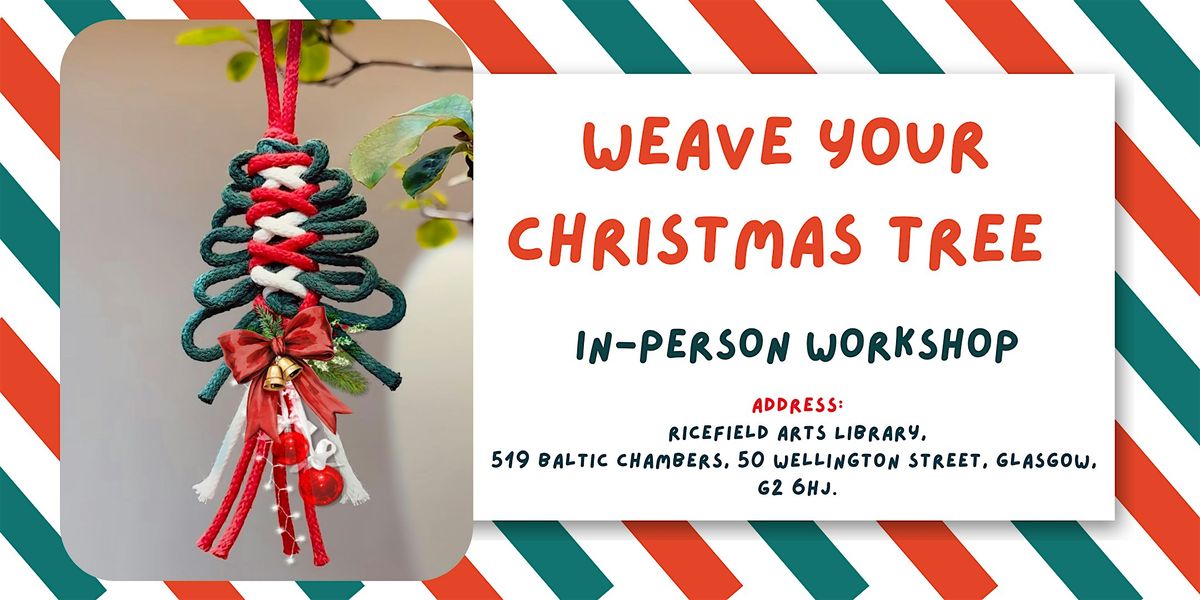 Weave Your Christmas Tree (In-Person Crafting Workshop)