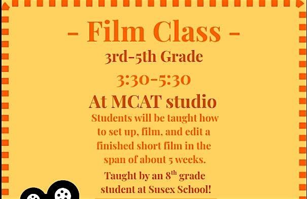 Kid's Film Class