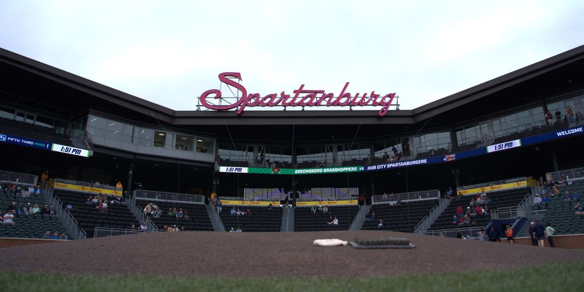Greensboro Grasshoppers at Hub City Spartanburgers at Fifth Third Park