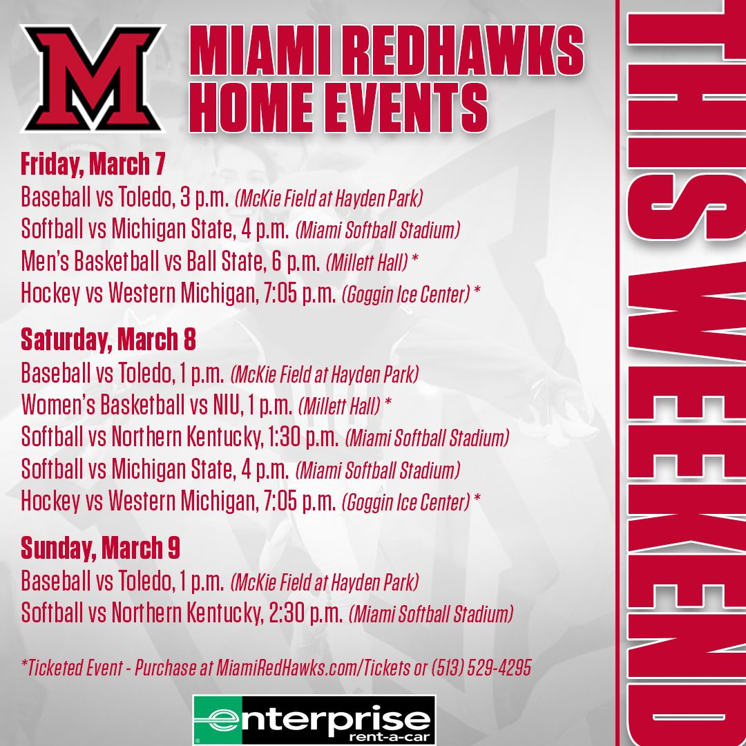Western Michigan Broncos at Miami RedHawks Football at Yager Stadium
