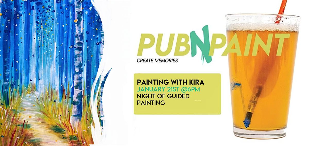 Smoke BBQ and Bar Paint Night with PubNPaint Jan 21st