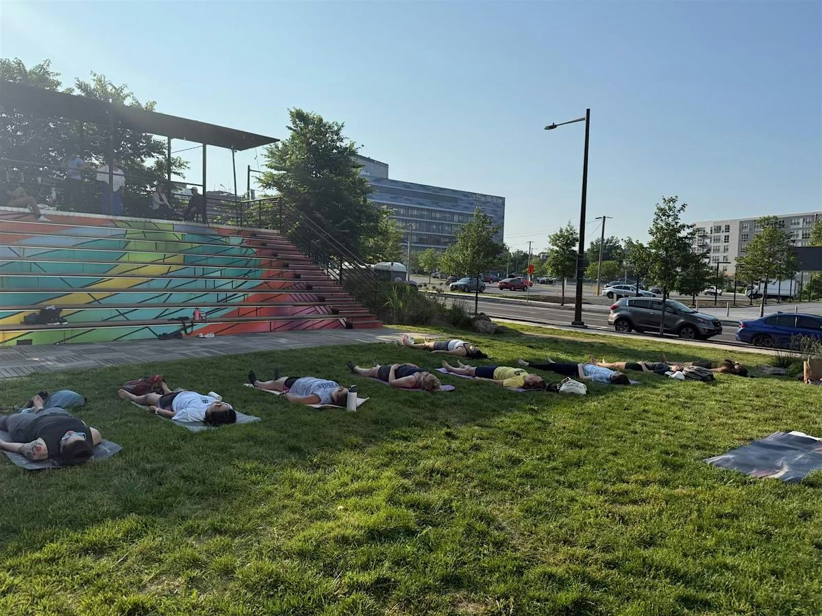 Yoga on The Lawn at uCity Square - Spring