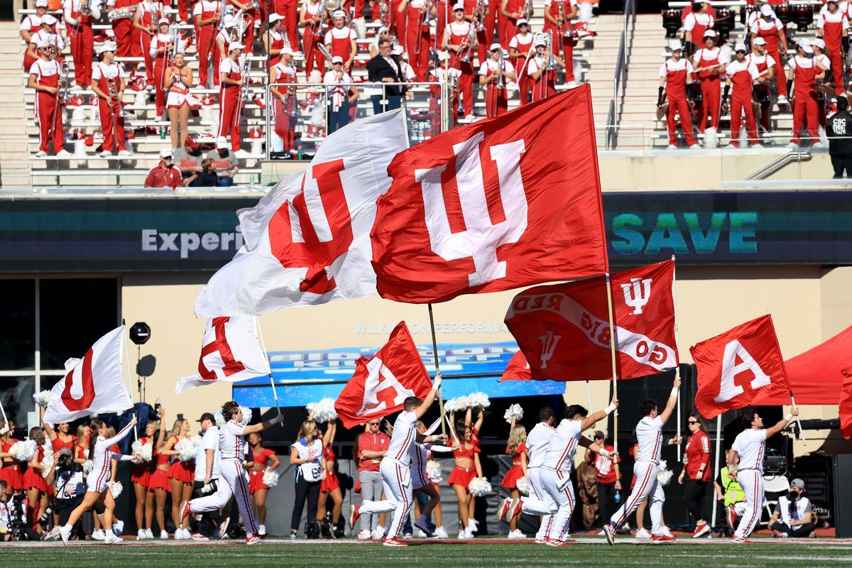 Wisconsin Badgers at Indiana Hoosiers Football at Memorial Stadium-IN